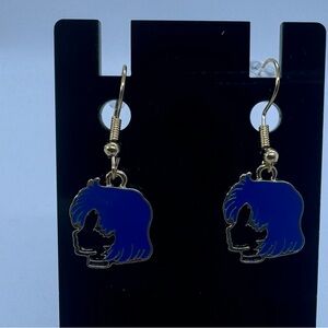 Sailor mercury From Sailor Moon Dangle Earrings